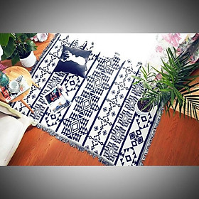 Mua Khăn bọc sopha  Thảm thổ cẩm hoạ tiết châu Âu UA2