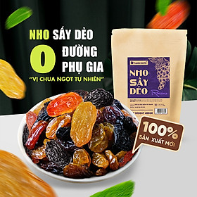 Nho khô Chile Raisins TANU NUTS 3 màu sấy chua ngọt không đường 400g