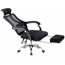 Mua Ghế văn phòng chân xoay có gác chân thư giãn lưng lưới CR4309