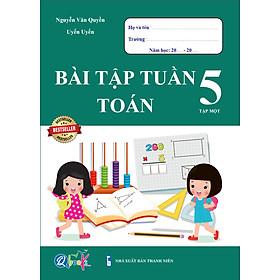 [Download Sách] Sách - Bài tập tuần Toán 5 tập 1