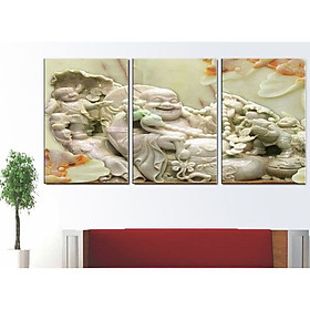 Tranh Treo Tường Hiện Đại Phòng Khách - Kim Tiền T3M-NEW-40
