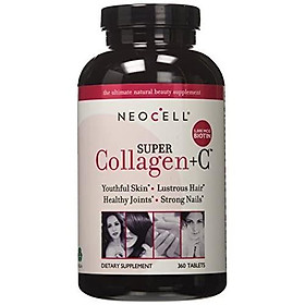 NeoCell Super Collagen Type I & III + Vitamin C - 360 Tablets