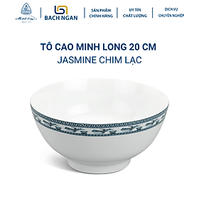Mua Tô Cao Minh Long 20 cm Jasmine Chim Lạc Bằng sứ  Hàng Đẹp  Cao Cấp  Dùng Trong Gia Đình  Đãi Khách  Tặng Quà Tân Gia