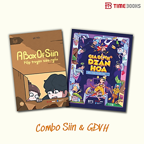 Combo Thỏ Bảy Màu + A Box of Siin + Gia Đình Dzăn Hoá + Tí Đù