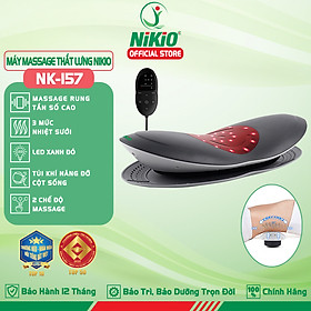 Máy kéo giãn cột sống lưng Lumbar Massager Nikio NK-157 - Massage cho người thoát vị đĩa đệm