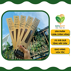 Mua Nhang thảo dược Hương Tâm 40cm  100% thiên nhiên  thanh lọc không khí  thư giãn tinh thần NATUMART