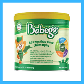 Sữa Non Thảo Dược Chùm Ngây Tăng Cân Babego 342gram - Dòng Cao Cấp