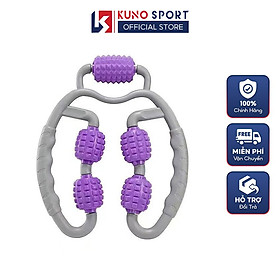 Con lăn massage KUNOSPORT giúp bắp chân tay thon gọn giãn cơ tập yoga,mát xa vai cổ nam nữ tiện lợi dụng cụ mát xa cao cấp