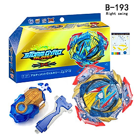 Nguyên Bộ Con quay Beyblade Burst DB Brave Valkyrie B193 Kèm Tay Cầm và Bộ