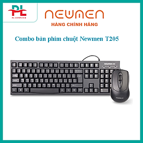 Combo bàn phím chuột Newmen T205 - Hàng chính hãng