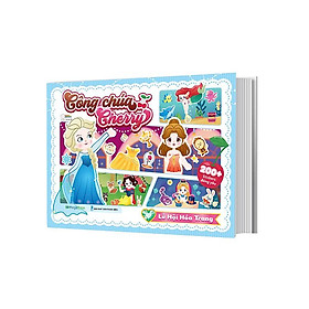Công chúa Cherry - Lễ hội hóa trang- Sách bóc dán sticker cho bé gái