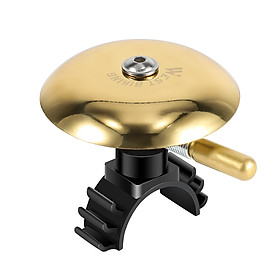 WEST BIKING Bicycle Vintage Copper Bell Handlebar Ring MTB Road Bicycle Horn Cycling Alarm Copper Bell