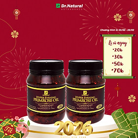 Bộ Sản Phẩm 2 Hộp Viên Uống Bổ Sung Nội Tiết Tố Nữ Úc Dr Natural Hyper Evening Primrose Oil 180 Viên | Hàng Chính Hãng