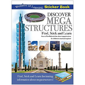 Wonders Of Learning - Sticker Book - Discover Megastructures - NORTH PARADE PUBLISHING LTD