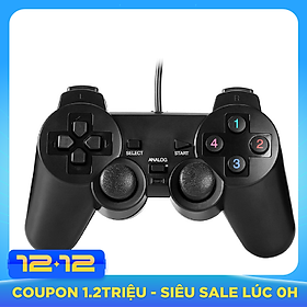 Tay Cầm Chơi Game PC Đầu USB Có Rung, Joystick