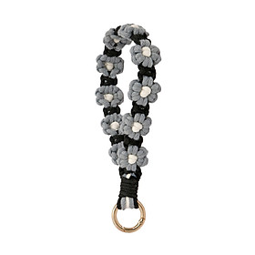 Key Chain Bracelet Keyring Wrist Lanyard Bag Pendant Braided Keychain Fashion Boho Keychain for Handbag Purse Bag Backpack