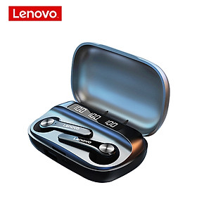 Lenovo QT81 TWS Tai nghe không dây BT Tai nghe bán trong tai Tai nghe thể thao không thấm nước Tai nghe chống thấm mồ hôi với màn hình hiển thị kỹ thuật số