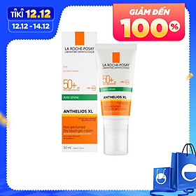 Kem Chống Nắng Không Màu Kiểm Soát Dầu La Roche-Posay Anthelios XL Dry Touch Gel-Cream SPF 50+ UVB & UVA (50ml)