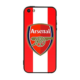 Ốp Lưng Viền TPU Cao Cấp Dành Cho iPhone 5/5s - CLB Arsenal 01