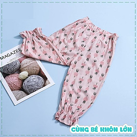 Quần chống muỗi mỏng cho bé trai bé gái từ 8 tháng - 3 tuổi thiết kế mùa hè quần thoáng khí - TBB106
