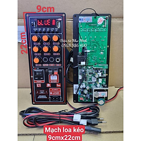 Mua Mạch Loa Kéo Nhỏ 9cm x 22cm dùng cho thùng loa bass đơn 30 ( Lựa Chọn Mic./Không Mic ) HÀNG CHÍNH HÃNG