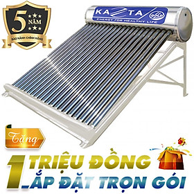 Mua Máy Nước Nóng Năng Lượng Mặt Trời KAZTA Gold Inox SUS304 - Dung tích đa dạng từ 120L-300L