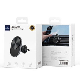 Mua Bộ sạc không dây ô tô WiWU Liberator CH312 sạc từ tính 15W cho điện thoại - Hàng chính hãng