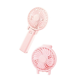 Mua Quạt mini cầm tay độc đáo - Có thể gập gọn  dựng nghiêng nhiều góc tiện dụng - Sản phẩm chạy pin tiểu  giao màu ngẫu nhiên