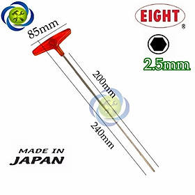 Mua Lục giác chữ T 2.5mm EIGHT 018L-2.5 tổng chiều dài 240mm