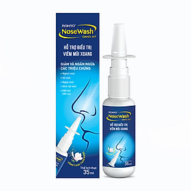 Xịt mũi viêm xoang thảo dược Rohto Nosewash 35ml