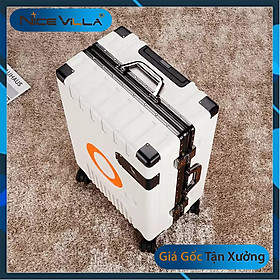 Vali Khung Nhôm Khóa Sập Hình Học NiceVilla Size 20inch & 24inch