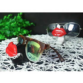 Female Red Lips Glasses Sunglasses Spectacle Display Stand Holder