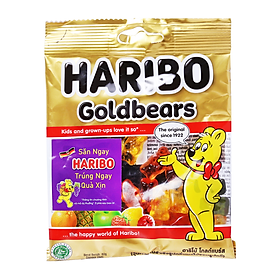 Kẹo Dẻo Haribo Goldbears 80G