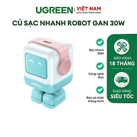 Mua Sạc nhanh RoboGaN 30W UGREEN CD359 | Công nghệ GaN II | Màn hình LCD | Hàng chính hãng - Bảo hành 18 tháng 1 đổi 1 | 25036 15550