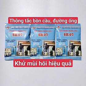 200gr Bột thông tắc cống loại mạnh. Sản phẩm an toàn không độc hại