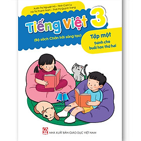 Sách - Tiếng Việt 3 - Dành cho buổi học thứ hai (Bộ sách Chân trời sáng tạo) ( Tập 1 +2 )