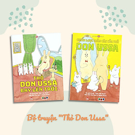 Hình ảnh Bộ sách - Thỏ Don Ussa - Ehon phát triển tư duy cho bé 3 đến 6 tuổi (Tranh truyện ehon Nhật Bản cho bé)
