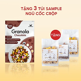 Granola Nhiều Hạt Vị Chocolate Thêm Viên Sữa Chua Sấy Befresco 500g