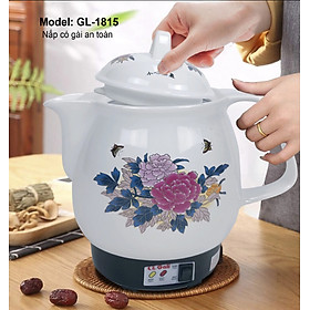 Mua Ấm sắc thuốc Gali GL-1815  dung tích 4 lít nấu các loại thuốc Nam  thuốc Bắc  Thảo Dược ... Thân bằng Gốm cao cấp  chịu nhiệt tốt  hàng chính hãng. Bảo hành chính hãng.