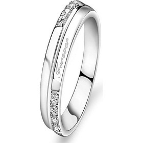 Nhẫn bạc nữ Hiểu Minh NU355