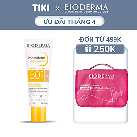 Kem chống nắng giảm bóng nhờn cho mọi loại da Bioderma Photoderm Aquafluide SPF50+ Claire 40ml [Màu da Tự nhiên]