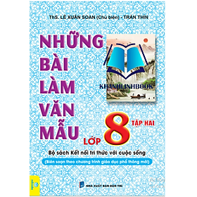 Sách - Những Bài Làm Văn Mẫu Lớp 8 - tập 2 ( kết nối )