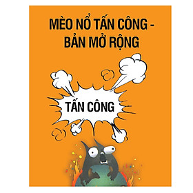 Mèo Nổ Exploding Kittens Mở Rộng 2 - Attacking Kittens