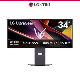 Màn hình Cong LG UltraGear 34G600A-B.ATV 34" | VA | WQHD (2K) | 160Hz | 1ms | HDR10 | AMD FreeSync Premium - Hàng Chính Hãng