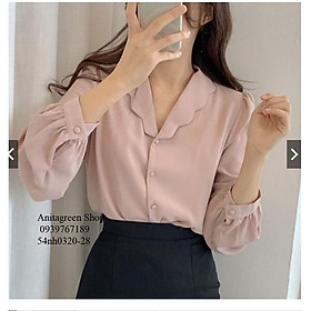 54nh0320-ÁO SƠ MI DÀI TAY THIẾT KẾ s-6xl