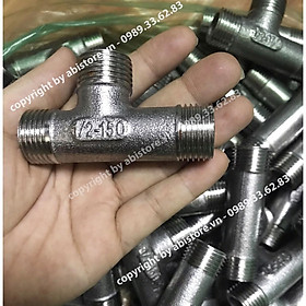 Mua TÊ REN NGOÀI 21 LỆCH  T CHIA NƯỚC BỒN CẦU VÀ VÒI XỊT VỆ SINH HÀNG ĐẸP GIÁ RẺ