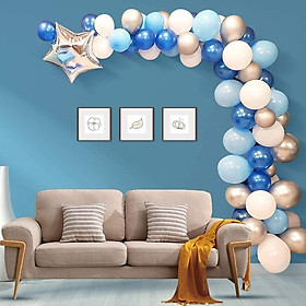 Mua Combo trang trí tiệc cưới  sinh nhật  văn phòng mới   khai trương cửa hàng   bóng bay màu xanh trắng