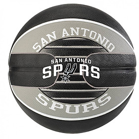 Hình ảnh Bóng rổ Spalding San Antonio Spurs- Outdoor size 7- Tặng kim bơm bóng và túi lưới đựng bóng