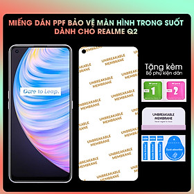 Miếng dán PPF Mặt Trước Dành Cho Realme Q2 / Realme Q2 Pro- Hàng Chính Hãng