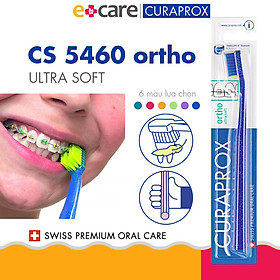 Bàn chải răng siêu mềm cho răng niềng Curaprox CS 5460 Ortho Ultra Soft